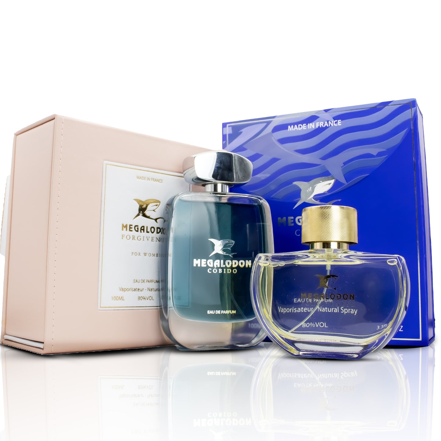 Megalodon Forgivness foe Ladies & Cobido for Men